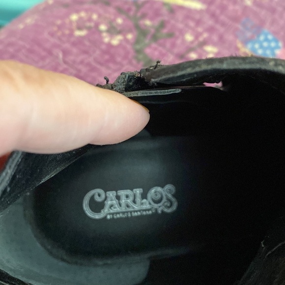 COPY - Carlos black leather look booties NWOT’s - Picture 3 of 7